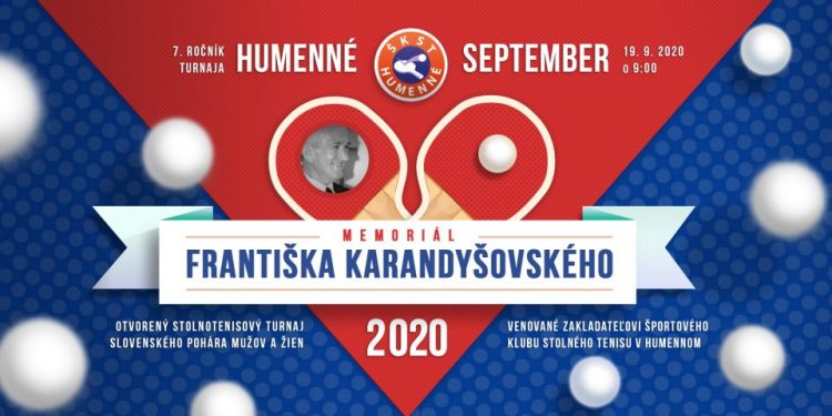 ODLOŽENÉ – ODLOŽENÉ – SP Memoriál Františka Karandyšovského 2020 – ODLOŽENÉ – ODLOŽENÉ